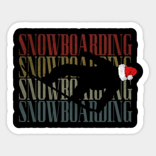 snowboard Sticker